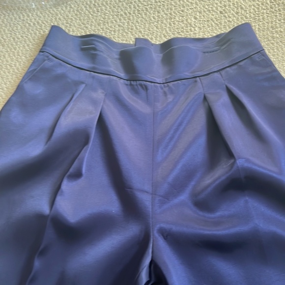 RESERVED Europe purple satin trouser size 8 - Picture 7 of 7